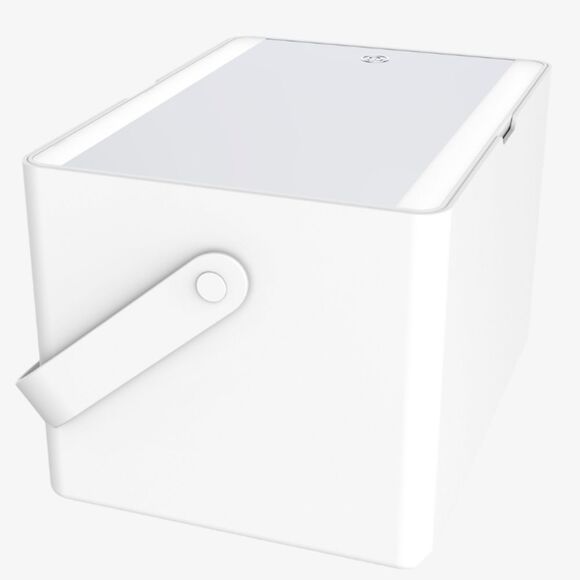 Conair LED-Lighted Storage Vanity Touchscreen Mirror- White - Picture 3 of 12